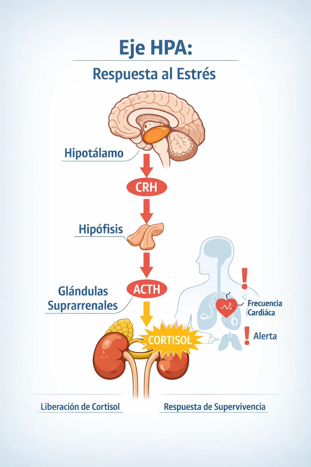Eje HPA y respuesta al estrés