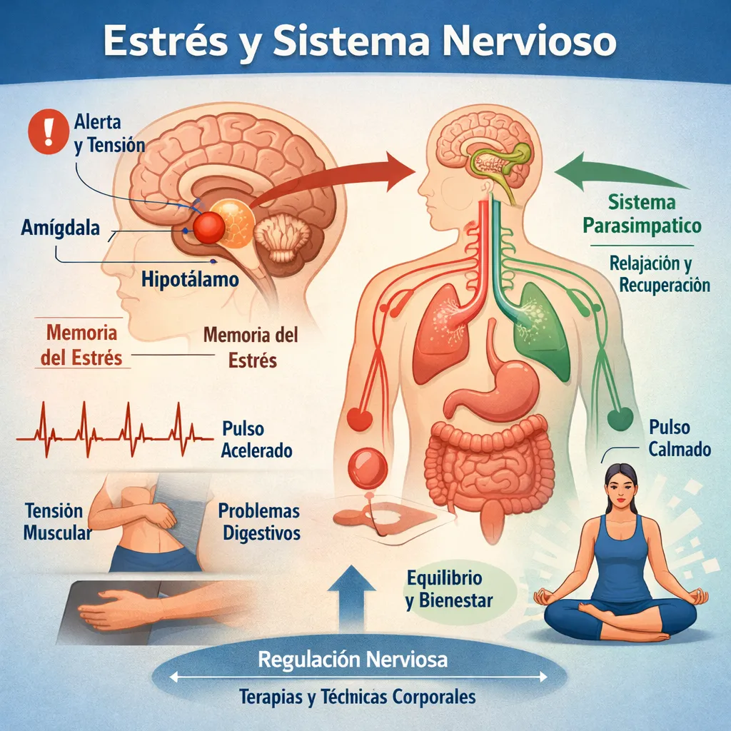 Relación entre estrés y sistema nervioso