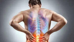 Persona con molestias lumbares por posible ciática